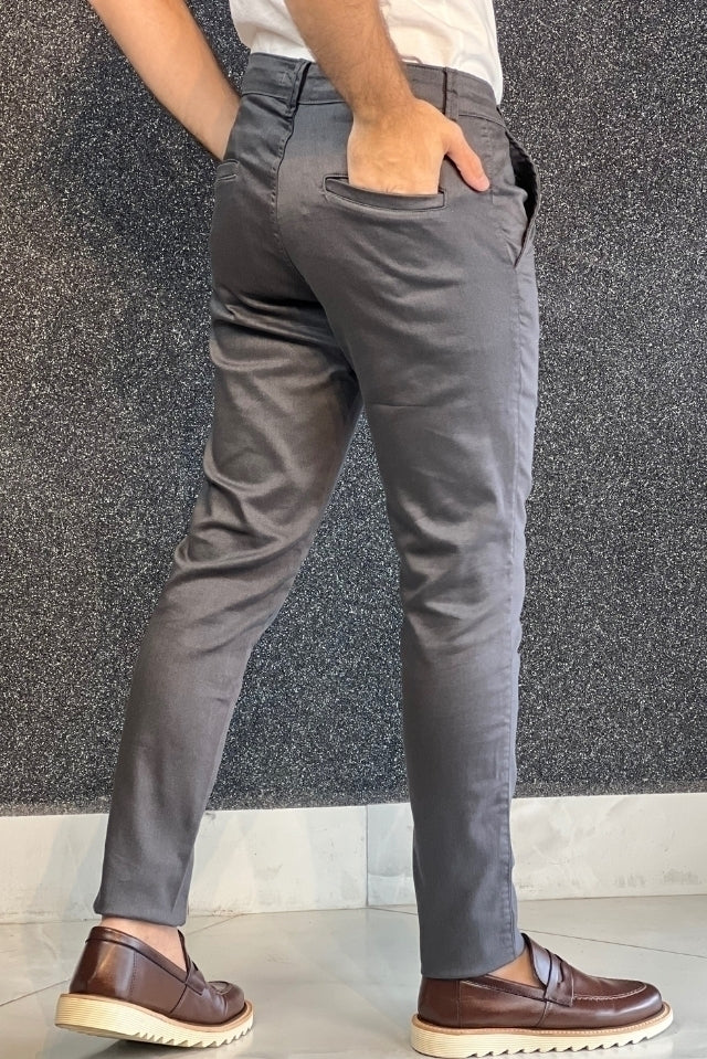 Pantalon Italien Gris
