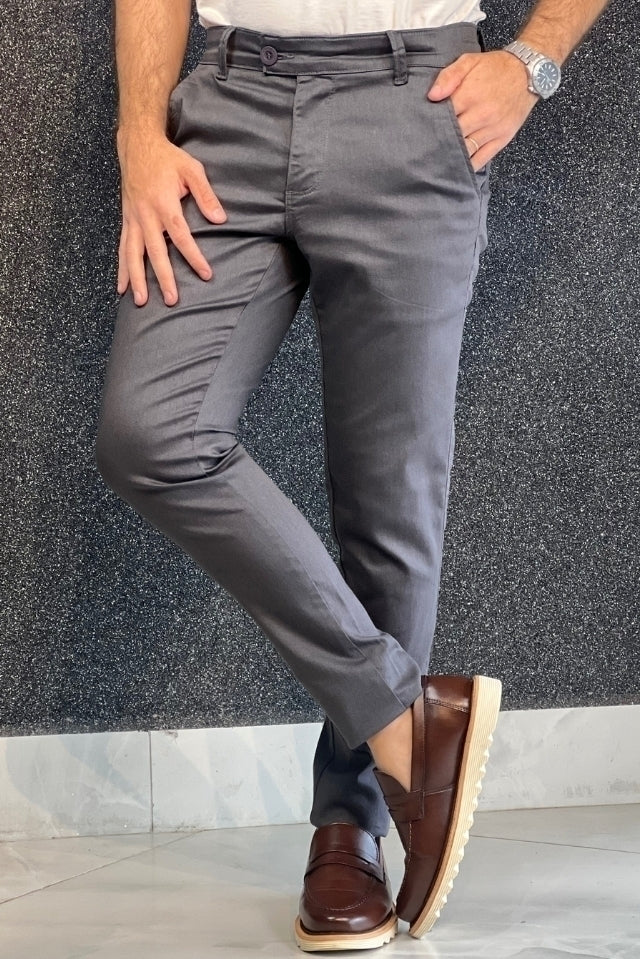 Pantalon Italien Gris
