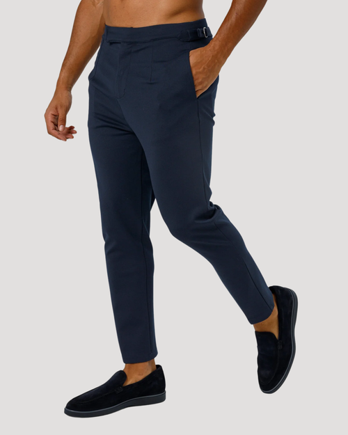 Pantalon de Costume Homme à Ajustement Latéral Amalfi [Achetez 1, Recevez-en 2]
