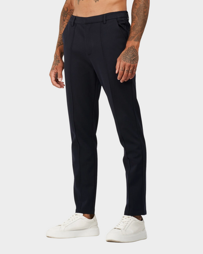 Pantalon de Costume Homme en Tailleur Capri [Tissu Premium]