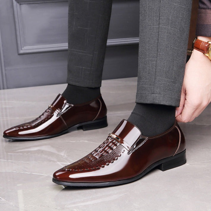 Chaussure Homme en Cuir Verni Sampaio® S1090