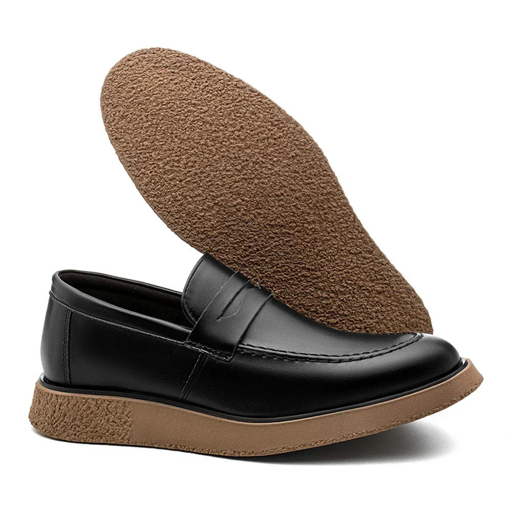 Mocassin Homme Loafer Décontracté New Crepe Confort Classic