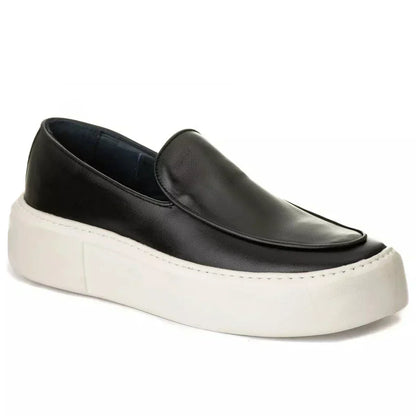 Mocassin Homme Décontracté Slip-On Everest – Stylé, 5 cm, Style Sport-Chic à Semelle Épaisse