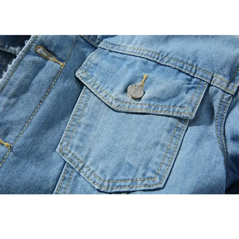 Veste en Jean Moderne pour Homme Bellvian - BL176